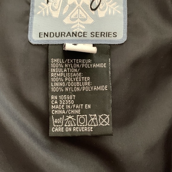 Roxy endurance series, snowboarding, jacket, L in black and pink design NWOT - Picture 5 of 16